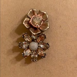 Chloe + Isabel Jewelry - NEW! Two Rose Gold Pink Jade Flower Earring Studs Chloe + Isabel Jewelry - NEW! Two Rose Gold Pink Jade Flower Earring Studs
